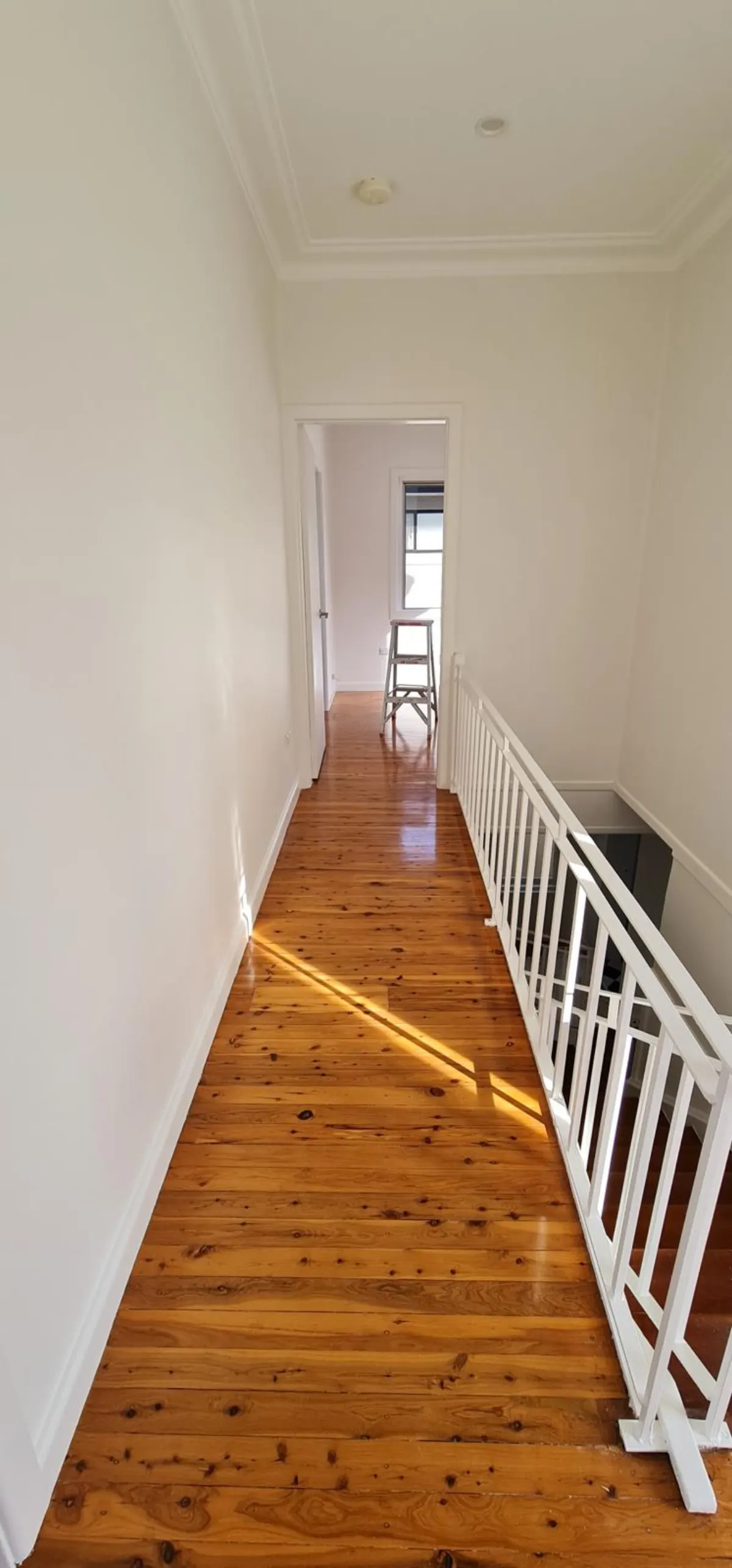 Upstairs hallway repaint